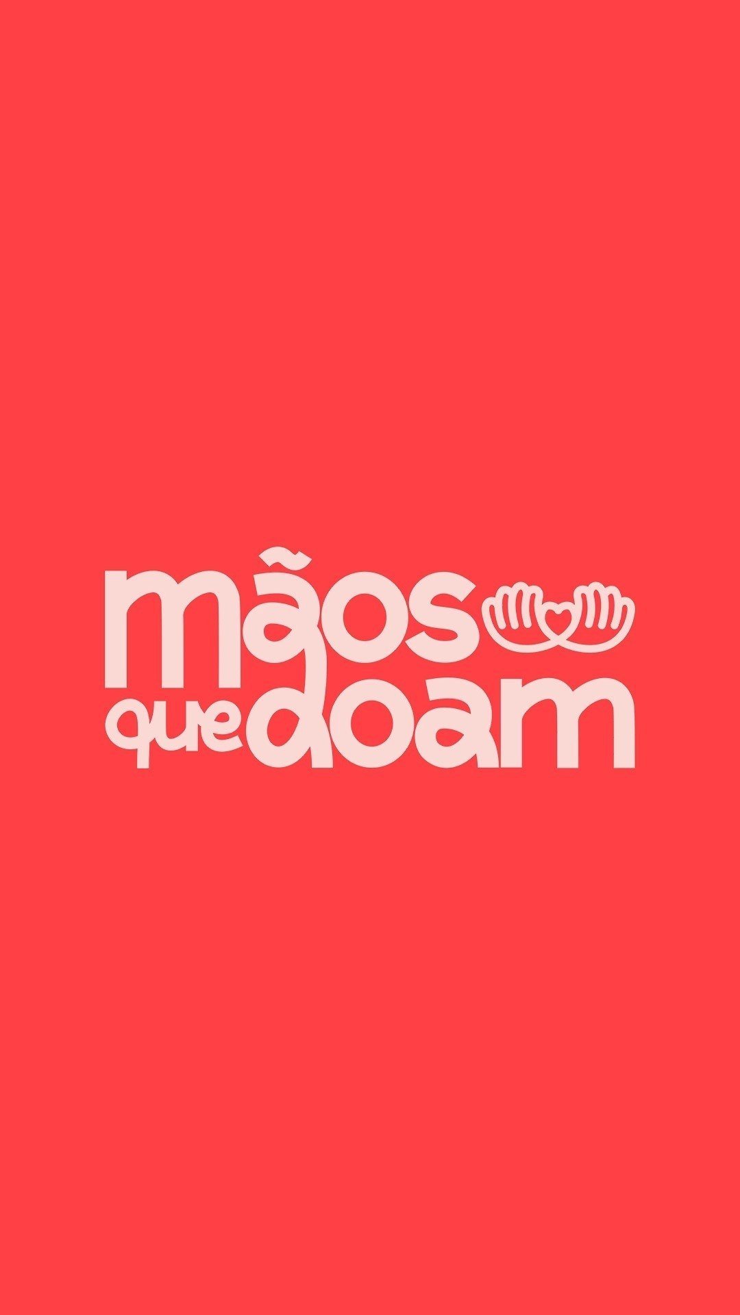 Logotipo da ONG Mãos que Doam
